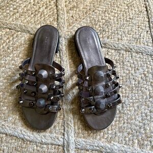 ++Balencgiaga Womens Sandals, Size 37++